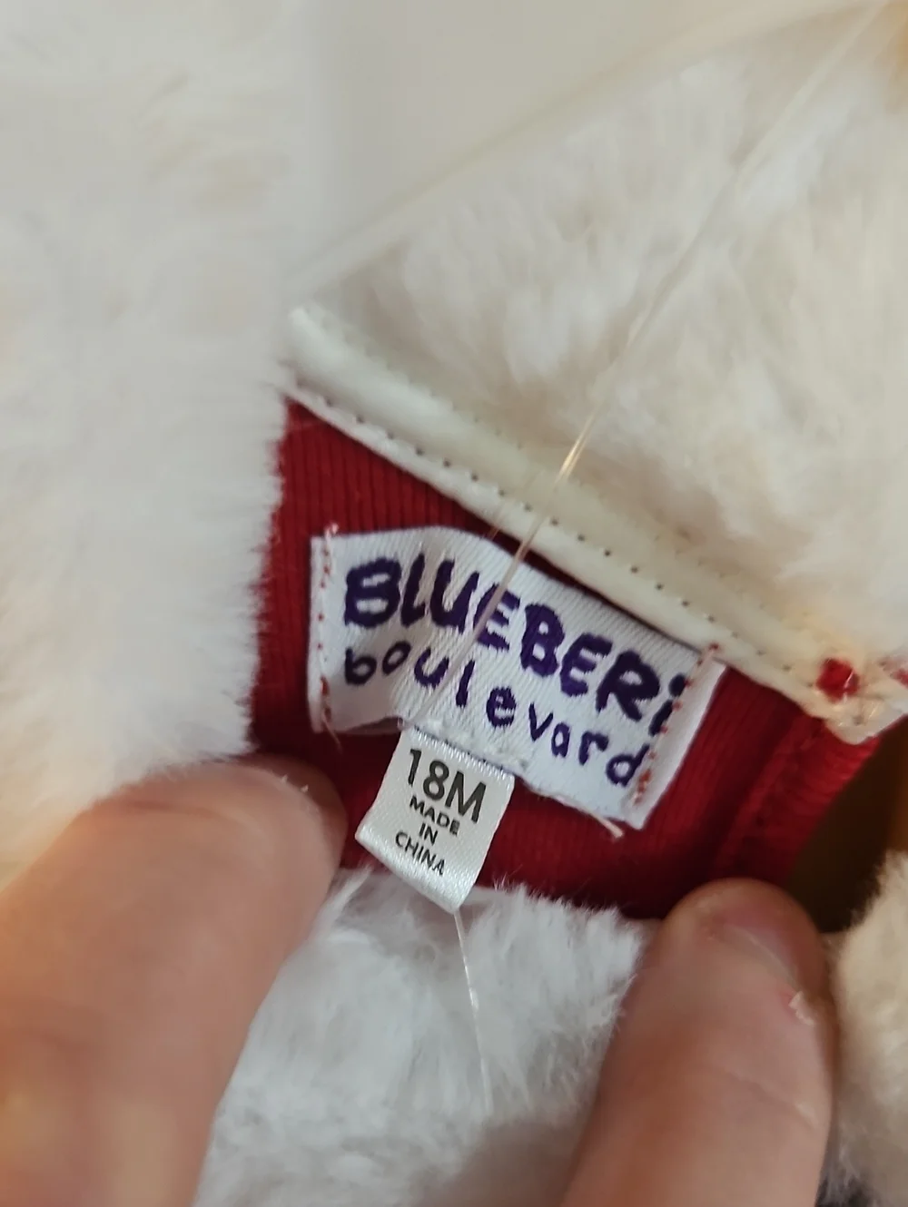 BLUEBERI BOULEVARD BABY TWO PIECE SANTA OUTFIT: DRESS/LEGGINGS: NWT: 18 MTH